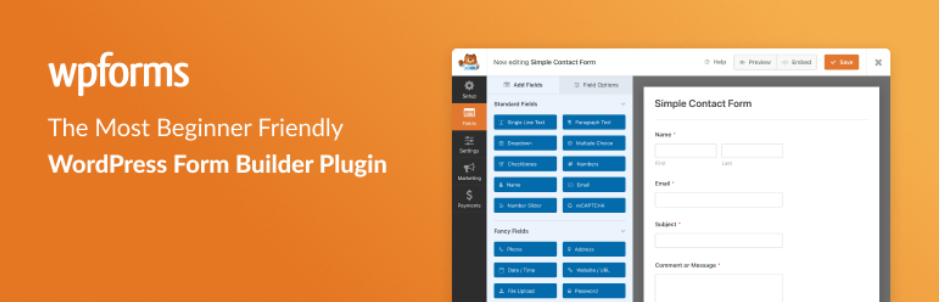 Elementor form plugins: WPForms